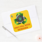 窒素のみで満たす スクエアシール (封筒)