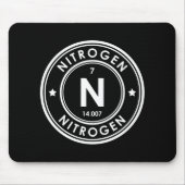 窒素元素ブラックマウスパッド マウスパッド (正面)
