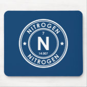 窒素元素ブルーマウスパッド マウスパッド (正面)