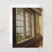 窓からのエルベの眺め， 1838 ポストカード (正面/裏面)