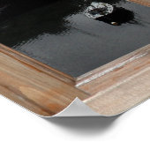 窓からのシルバーシービュー ポスター (角)