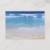 窓からのビーチ 名刺 (裏面)