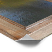 窓からの河川表示 ポスター (角)