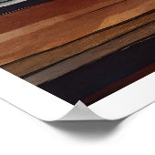 窓からブドウ園の秋/秋ポスター ポスター (角)