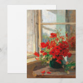 窓からポピー | Olga Wisinger-Florian (正面/裏面)