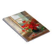 窓からポピー | Olga Wisinger-Florian ノートブック (右側)