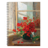 窓からポピー | Olga Wisinger-Florian ノートブック (正面)