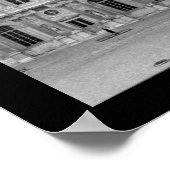 窓からルルーヴルParis BとW Poster2 ポスター (角)