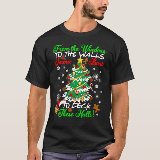 窓から壁までのImmaの試合に Tシャツ (正面)