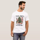 窓から壁までデッキするよ Tシャツ (正面フル)