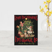 窓から壁までヴィンテージ 間もなく カード (黄色い花)