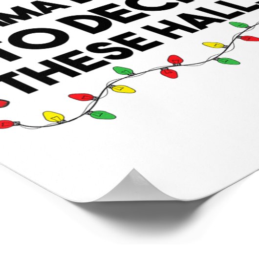 窓から壁まで、Immaはデッキに向かって ポスター (角)