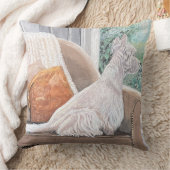 窓から外を見るウェスティン クッション (ブランケット)