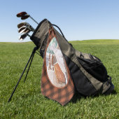 窓から外を見るウェスティン ゴルフタオル (グリーン)