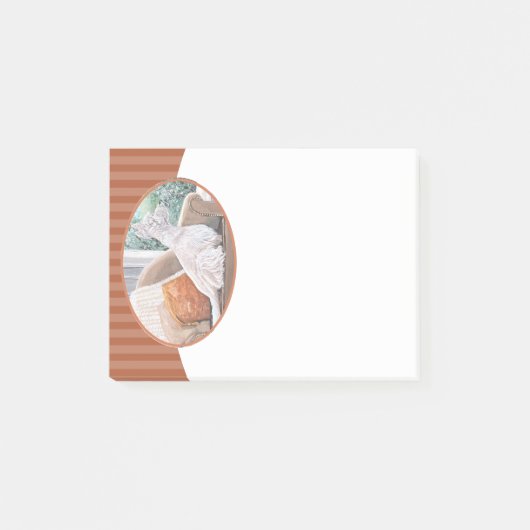 窓から外を見るウェスティン ポストイット (正面)