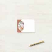 窓から外を見るウェスティン ポストイット (デスク上)