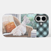 窓から外を見るウェスティン Case-Mate iPhoneケース (裏面 (横))