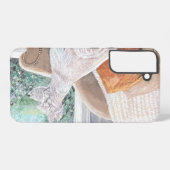 窓から外を見るウェスティン SAMSUNG GALAXYケース (裏面横)