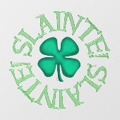 窓から大きな目を縫い付けてフロントスティックを引っ張る ウィンドウサイン (シート)