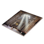 窓から太陽の光が差す タイル (側面)