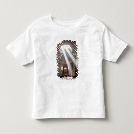 窓から差し込む日の光 トドラーTシャツ (正面)