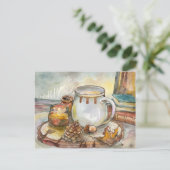 窓から茶 ポストカード (スタンド正面)