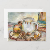 窓から茶 ポストカード (正面/裏面)