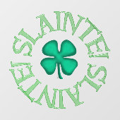 窓から見るスラブはフロントスティックを引っ張る ウィンドウサイン (シート)