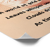 窓から見る ポスター (角)