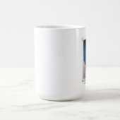 窓から飛ぶ豚のマグカップ コーヒーマグカップ (中央)
