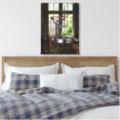 窓でドリルを押す キャンバスプリント (インサイチュ (寝室))