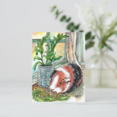 窓によるモルモット ポストカード (スタンド正面)