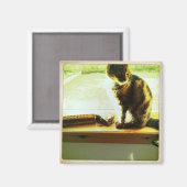 窓にチャーリー マグネット (正面/裏面)