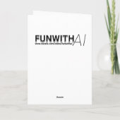 窓にドリームキャッチャー | あなたのことを考えて カード (裏面)