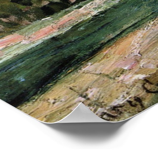 窓にライラック ポスター (角)