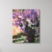 窓にライラック |メアリー・カッサット キャンバスプリント (正面)