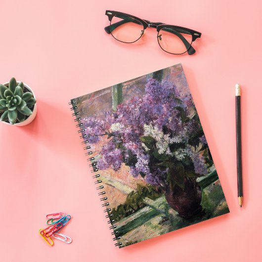 窓にライラック |メアリー・カッサット ノートブック