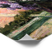 窓にライラック |メアリー・カッサット ポスター (角)