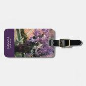 窓にライラック |メアリー・カッサット ラゲッジタグ (正面横)