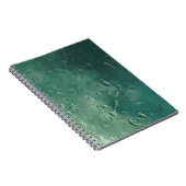 窓に付いた雨滴 ノートブック (右側)