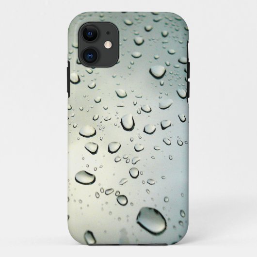 窓に降る雨 Case-Mate iPhoneケース (裏面)