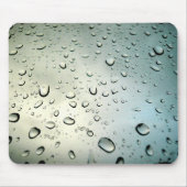 窓に雨 マウスパッド (正面)
