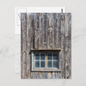 窓のあるバーンドサイド ポストカード (正面/裏面)