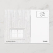 窓のあるバーンドサイド ポストカード (裏面)