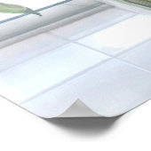 窓のひまわり ポスター (角)