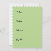 窓のオリジナル動物絵画アートに登場するタキシード猫 招待状 (裏面)