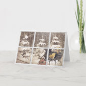 窓のクリスマススそりについて シーズンカード (正面)