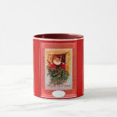 窓のサンタ マグカップ (中央)