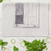 窓のタオル キッチンタオル (折り畳み)