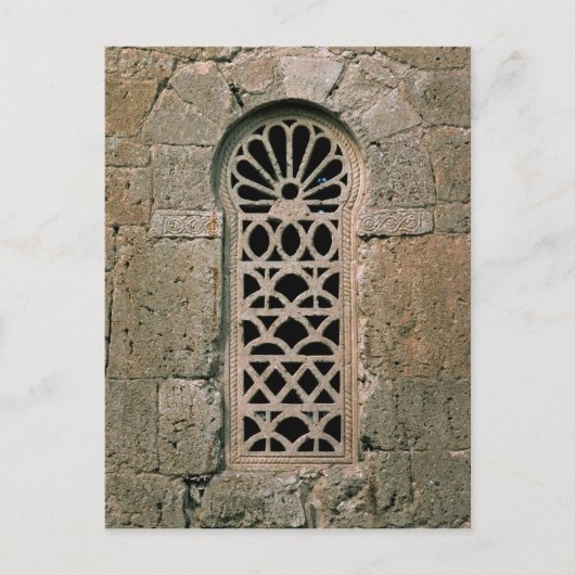 窓のトレーサリー、Basilica San Juanから ポストカード (正面)